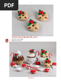 Muffi Corn Festive Donut