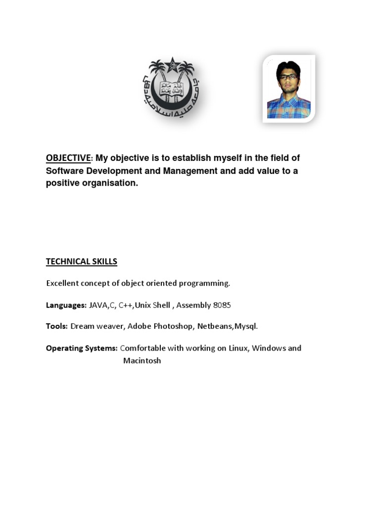 Aspiring Software Developer Profile | PDF | Server (Computing) | Linux