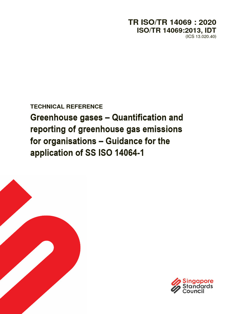 TR ISO TR 14069-2020 Preview | PDF | Greenhouse Gas | International ...