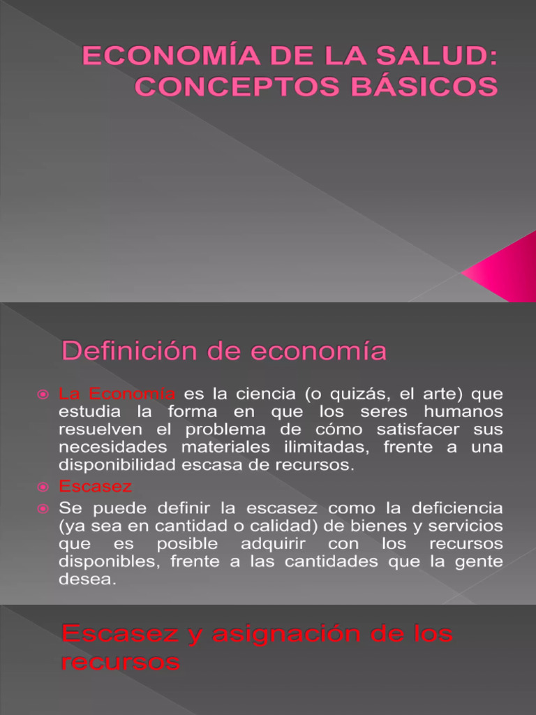 Economia y Salud | PDF