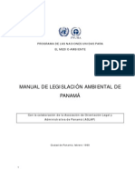 Manual de ion Ambiental de Panama
