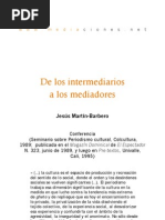 De los intermediarios a los mediadores