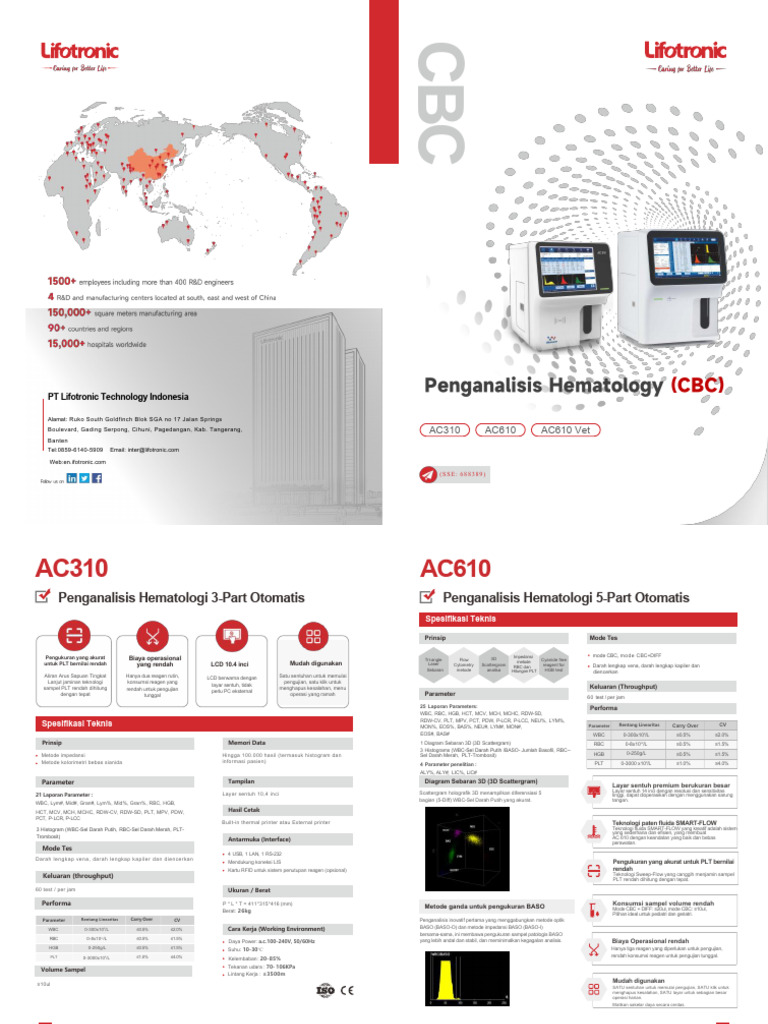 Perbandingan Hematologi 3 Diff dan 5 Diff | PDF