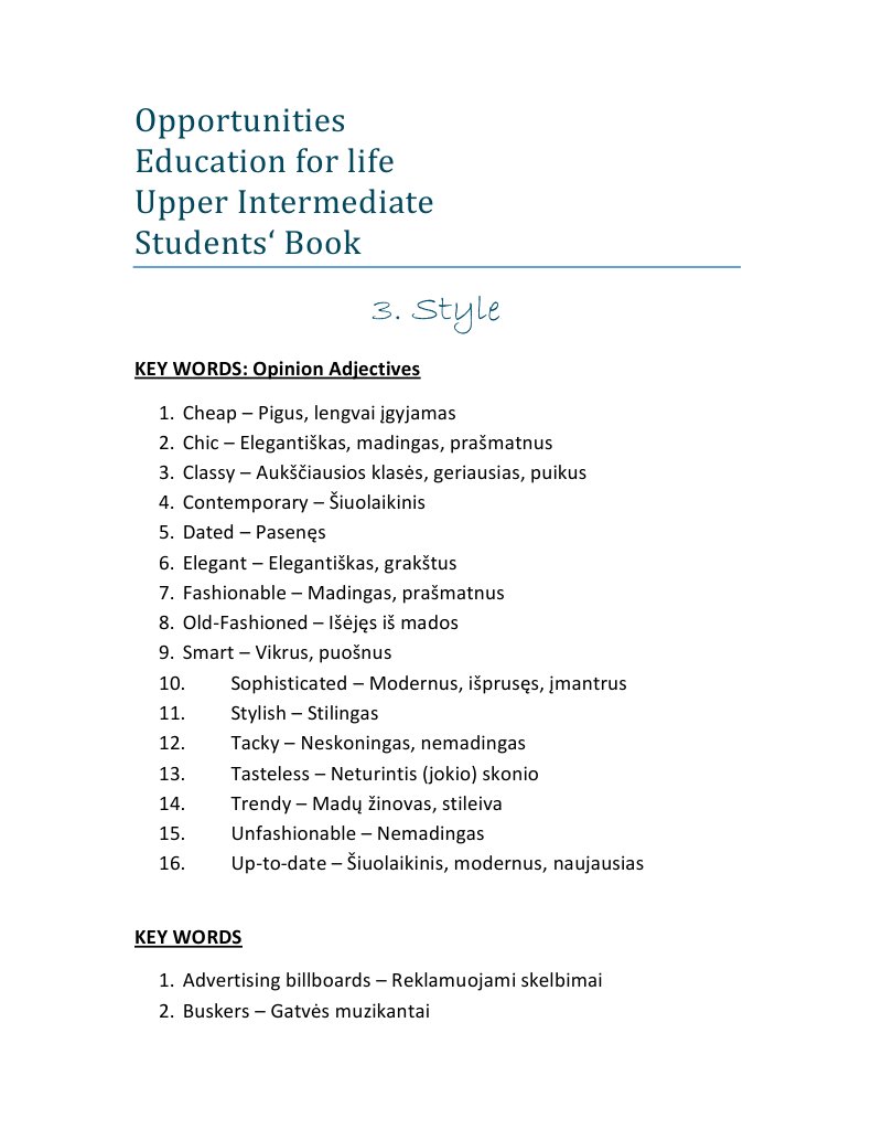 Style (Key Words) | PDF