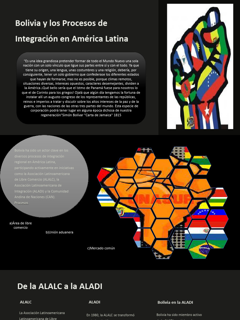 Bolivia y su Rol en la Integración Latinoamericana | PDF | Comunidad ...