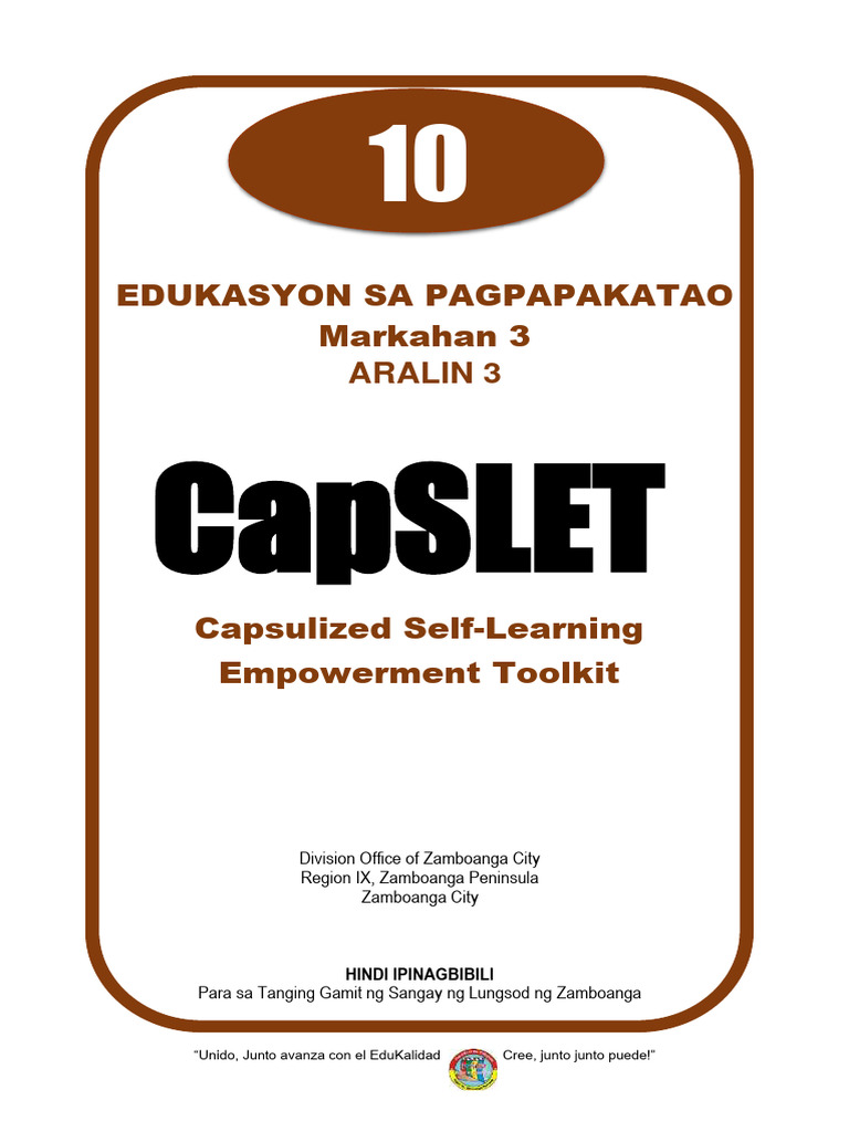 EsP 10 Q3 W2.1 | PDF