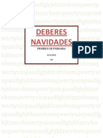 Deberes Navidad