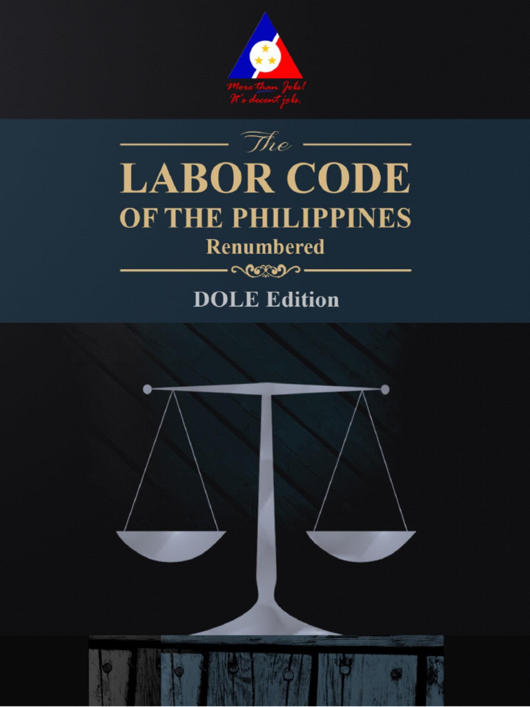 Labor Code of The Philippines 20171 | PDF