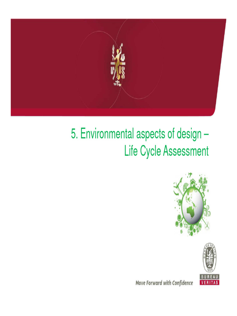 Environmental Aspects of Design - Life Cycle Analysis | PDF | Life ...