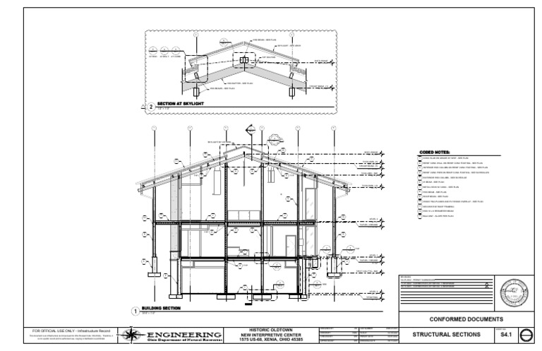 Structural Beam and Column Layout Details | PDF | Components ...