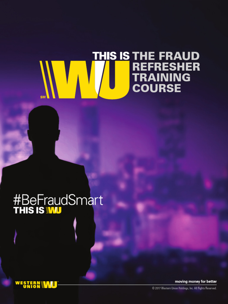 Fraud refresher pdf fraud western union