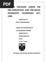Download Female Foeticide Seminar Project by Kumud Malviya SN75795679 doc pdf