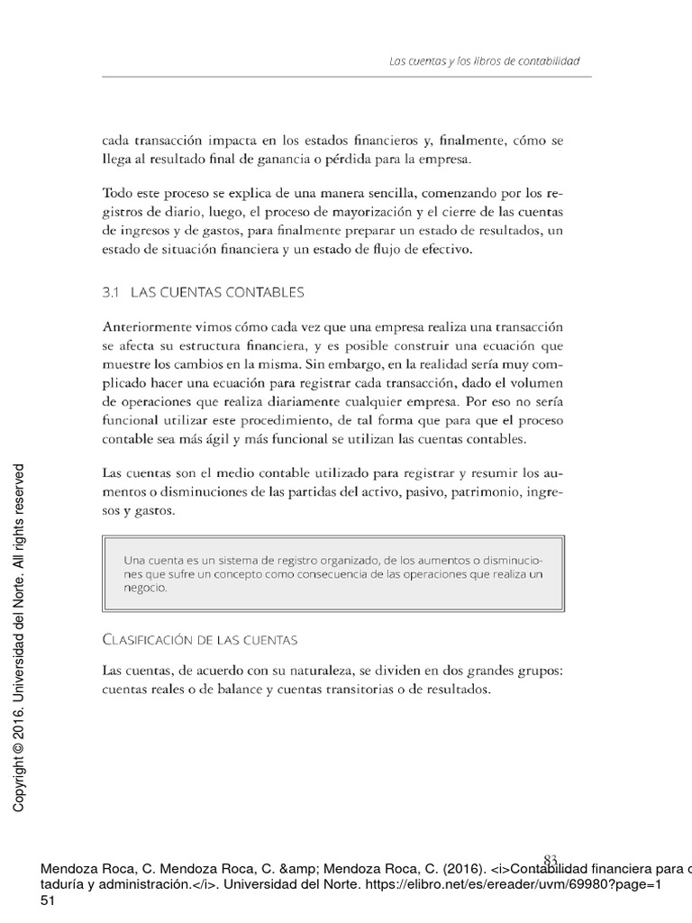 Contabilidad Financiera Para Contaduría Y Administración Part 1 Pdf