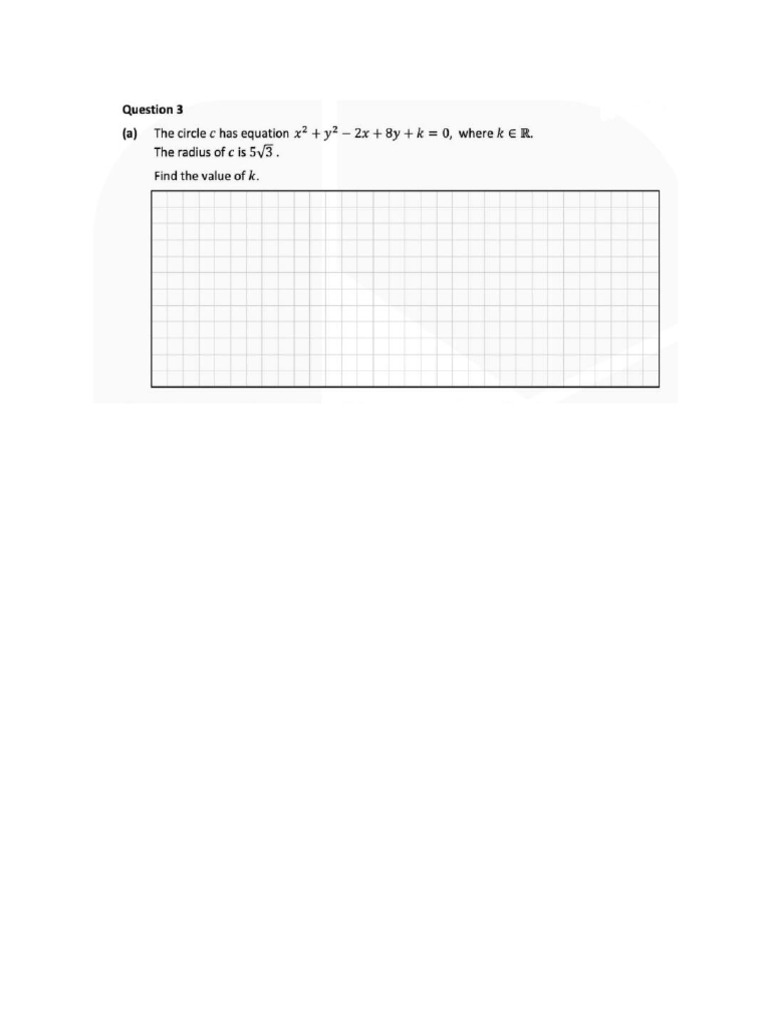 Circle equation pdf