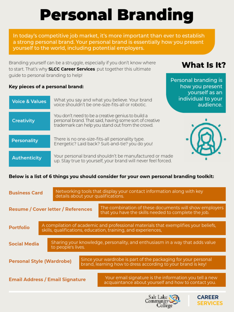 Personal Branding Pdf Brand Human Communication