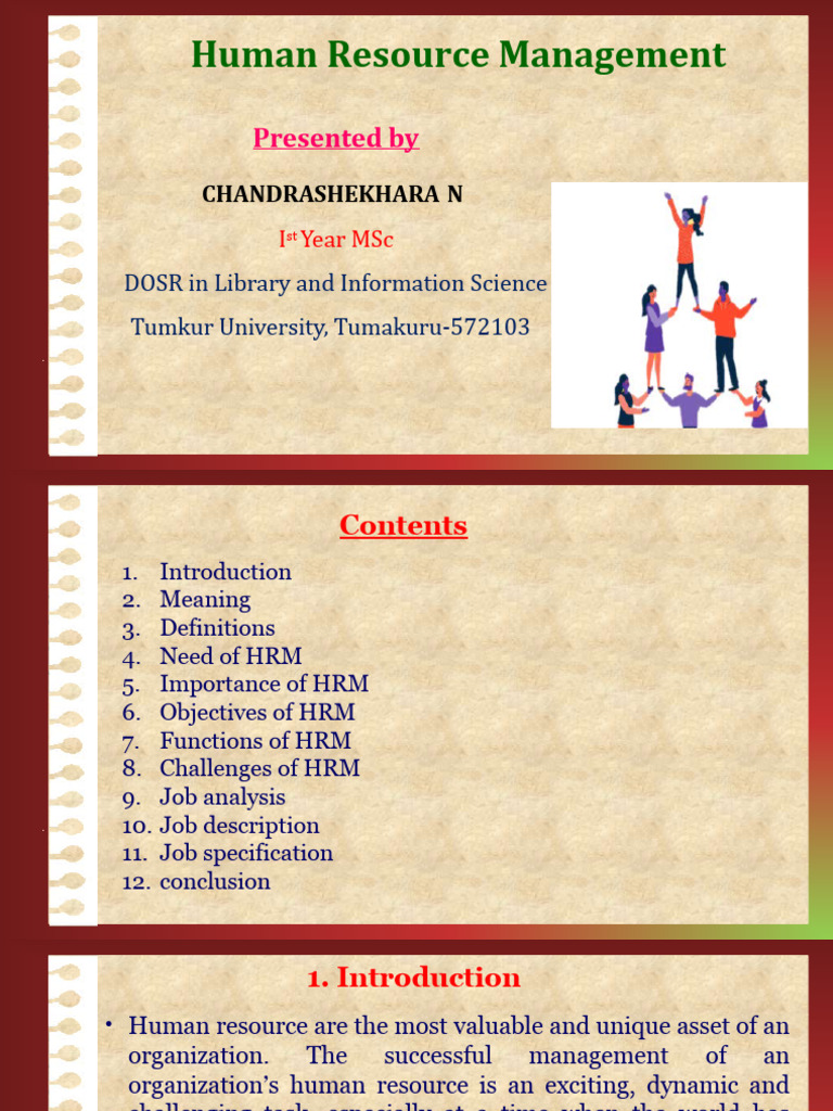 Conclusion of Human Resource Management | PDF | Human Resource ...