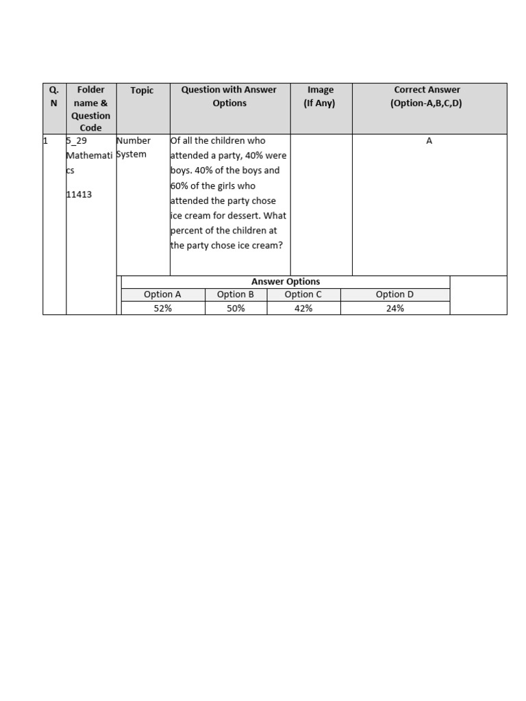 Mathematics Question Set with Answers | PDF | Mathematics
