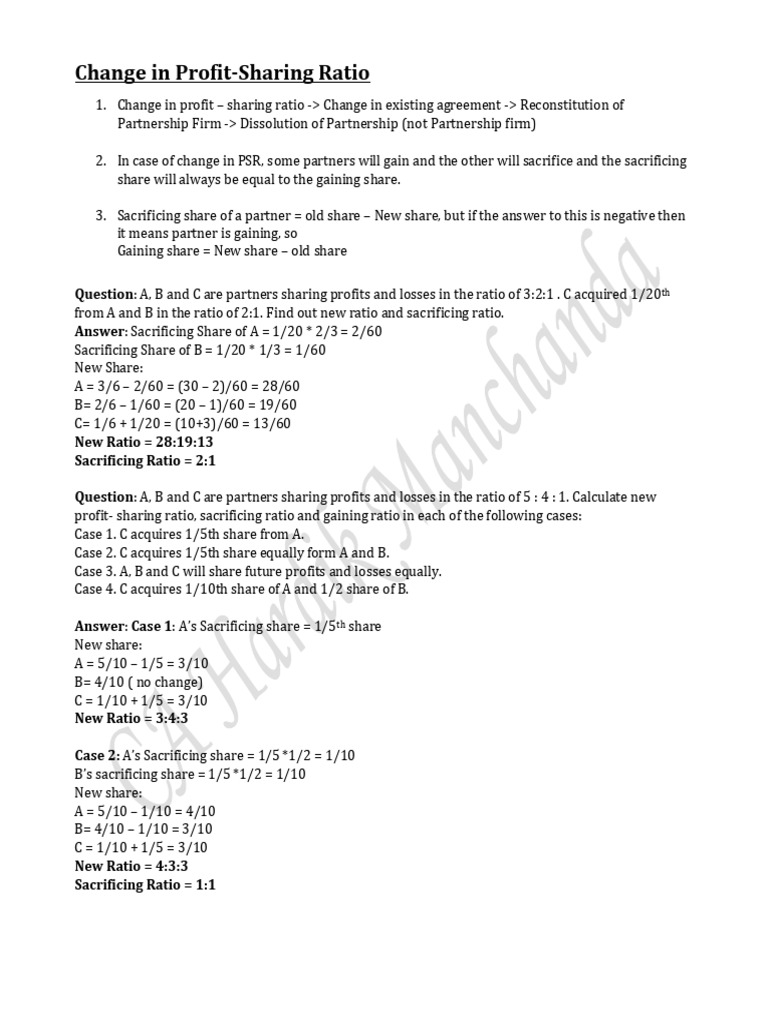 Change in PSR - Final Revision | PDF | Debits And Credits | Book Value
