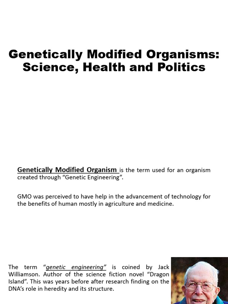 Understanding Genetically Modified Organisms | PDF | Genetically ...