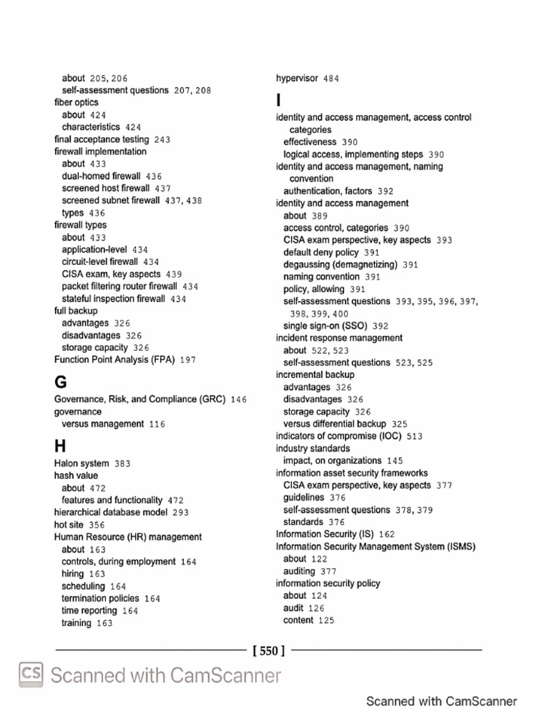 Cism Index - 4 | PDF