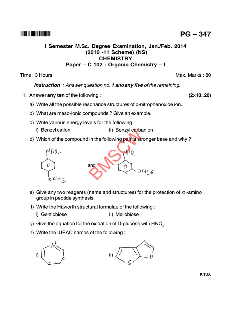 Organic Chemistry 14 Pdf Aromaticity Chemistry