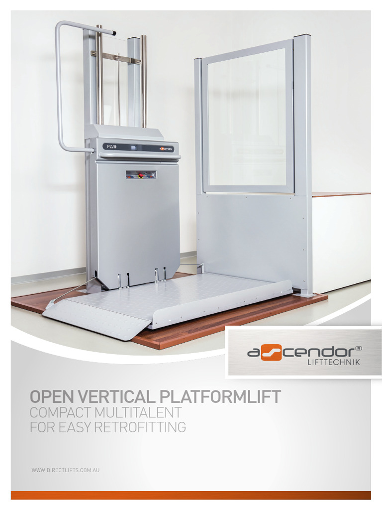 Compact Vertical Platform Lift Solutions | PDF | Elevator ...
