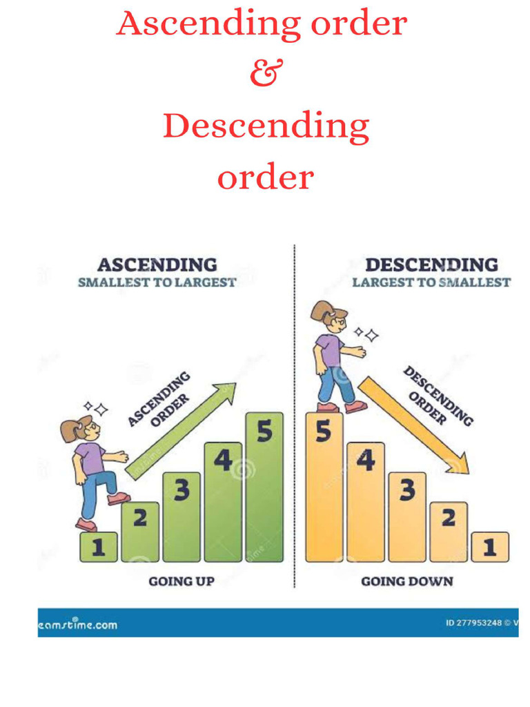 Ascending order pdf