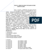 Minuta de Contratyo A Precios Fijos Unitarios Entre Particulares