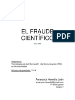 El Fraude Cientifico