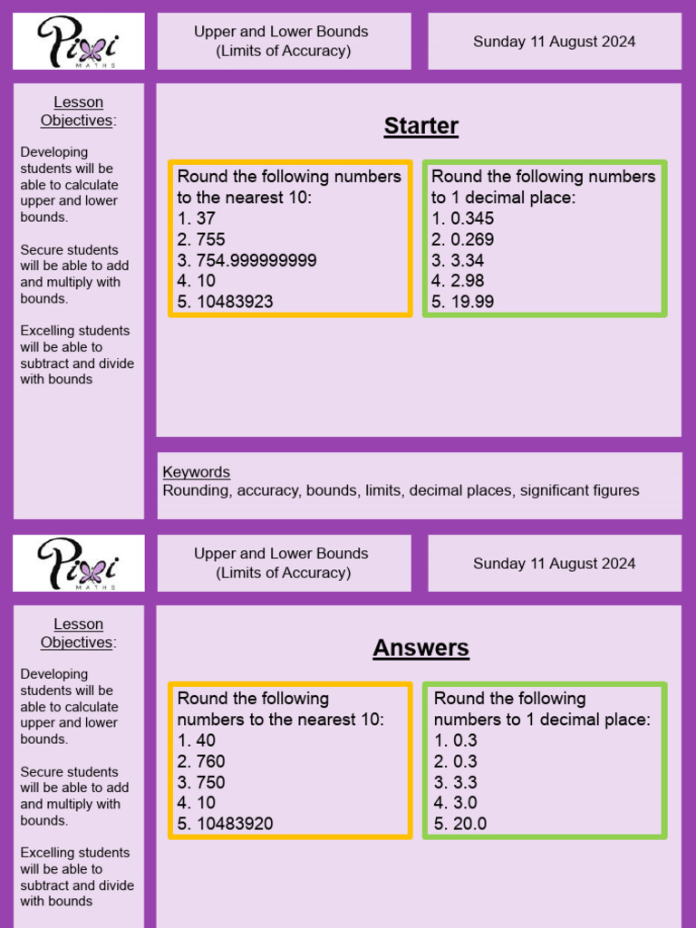 Bounds pixippt pdf significant figures elementary mathematics