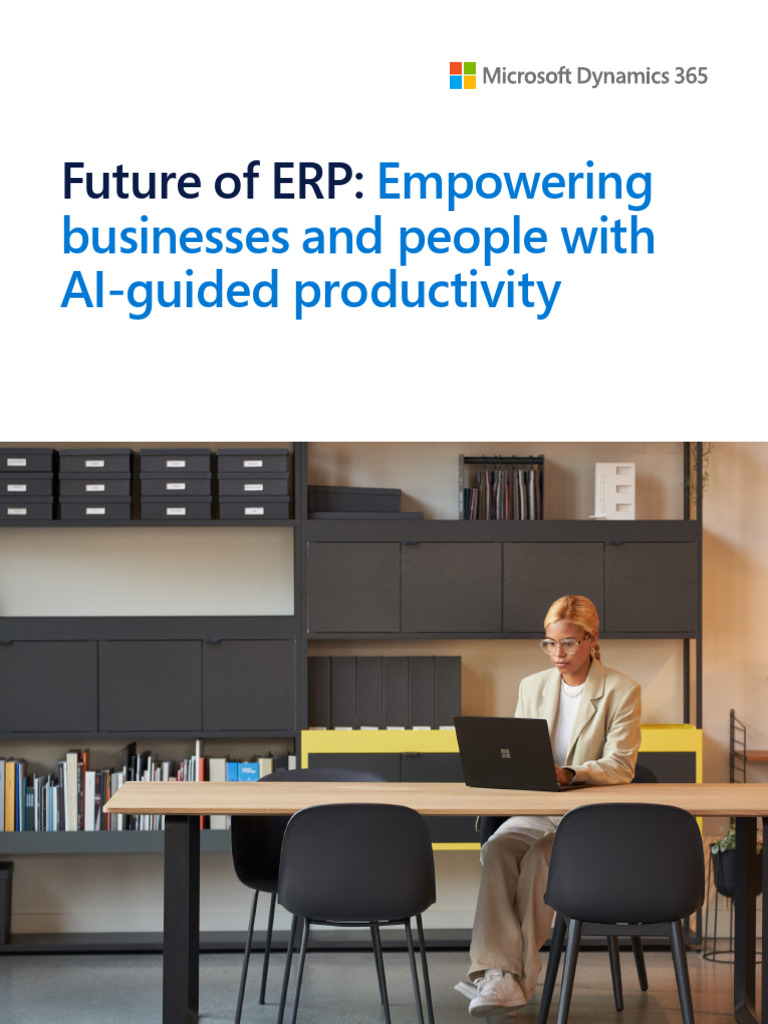Future of ERP - Empowering Business and People With AI-guided ...