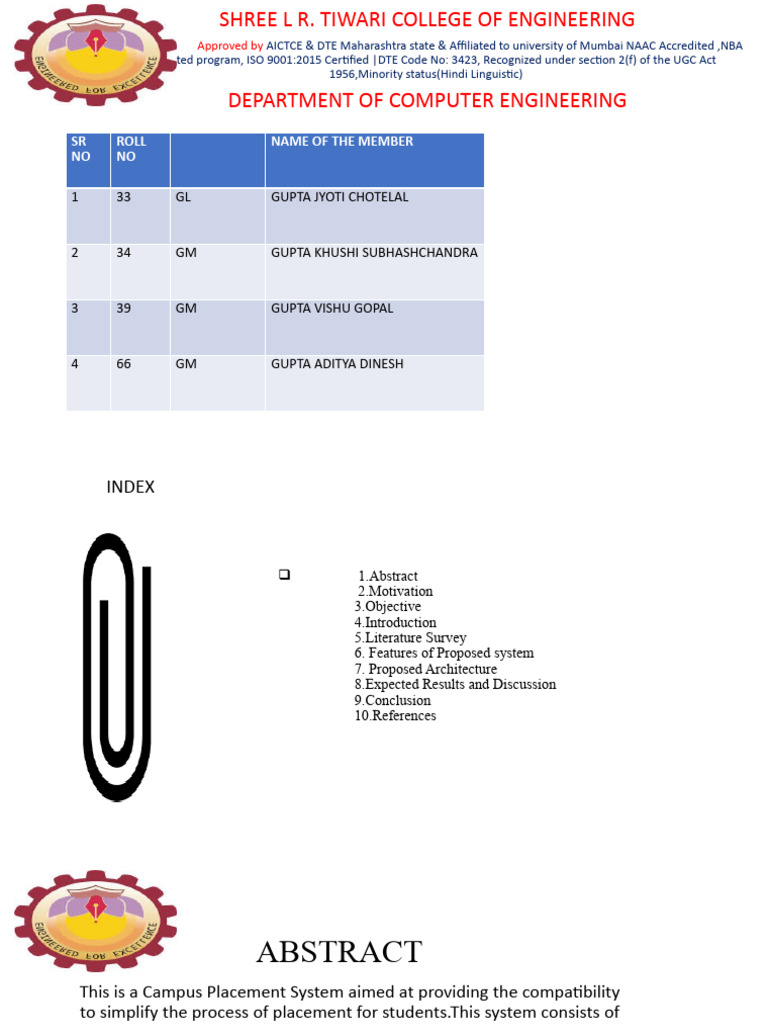 Campus Placement Management System | PDF | Databases | Recruitment