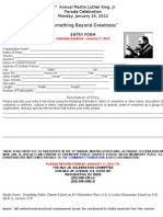 2012 MLK Participation Form