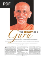 Legacy of A Guru - Swami Ytidharmanand