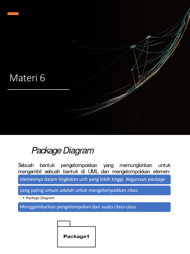 Contoh Diagram Paket UML | PDF