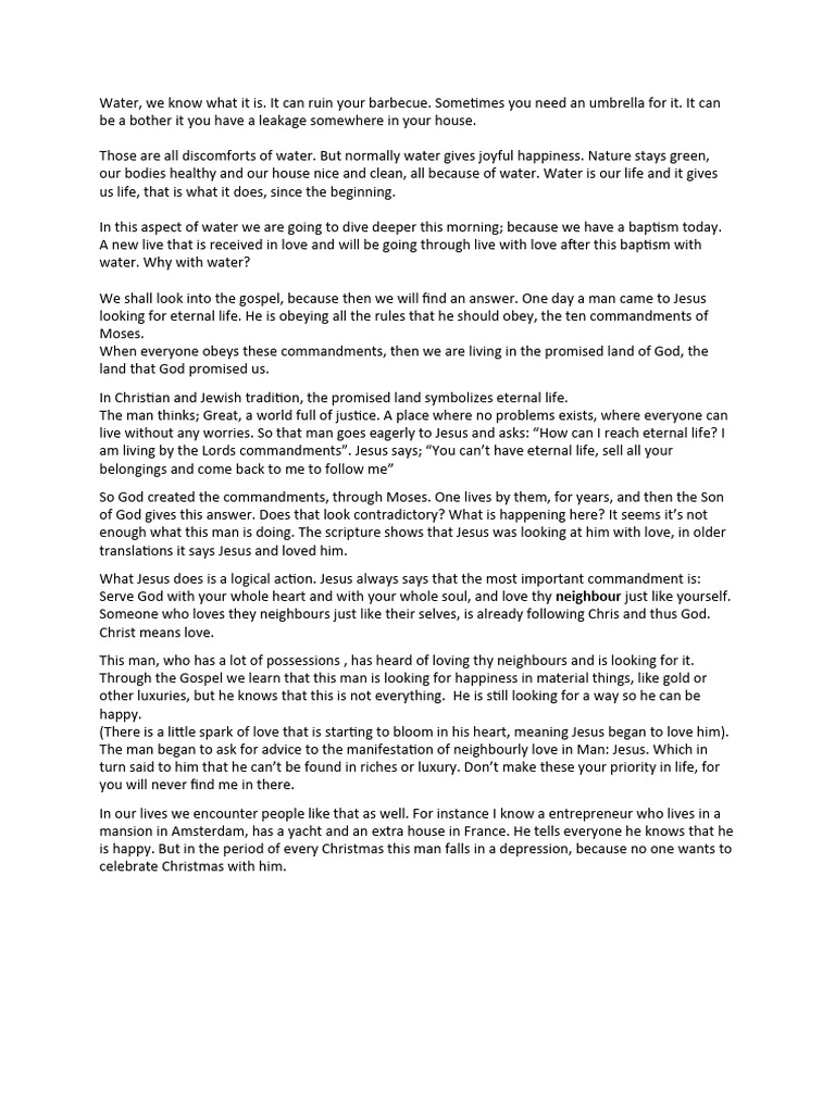 Lecture In English Pdf Jesus Baptism