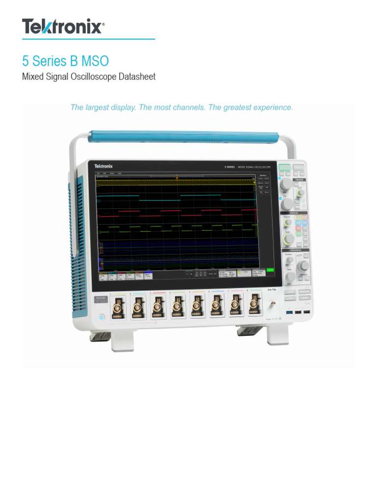 MSO5B - Datasheet - EN US 48W 73851 5 | PDF | Telecommunications ...