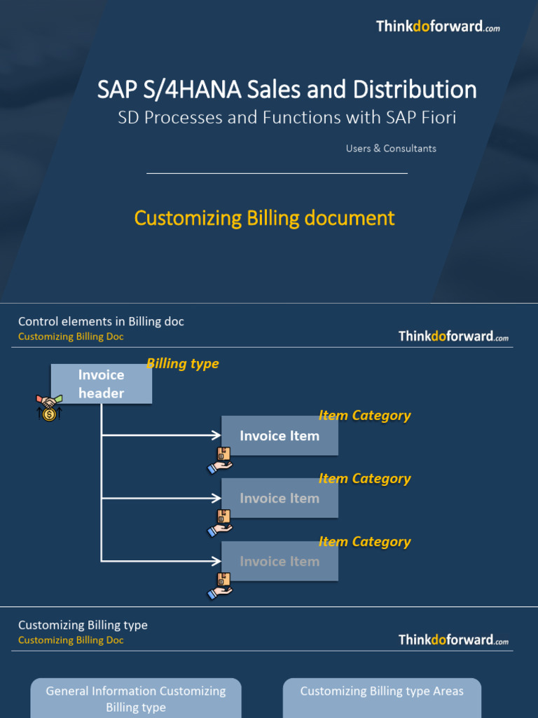 Customizing Billing Documents in SAP | PDF