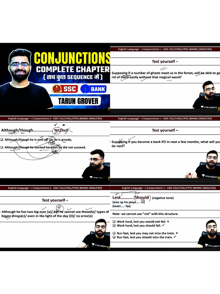 CONJUNCTION | PDF