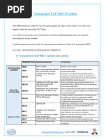 Liste des transactions SAP PM | PDF | Informatique | Informatique et ...
