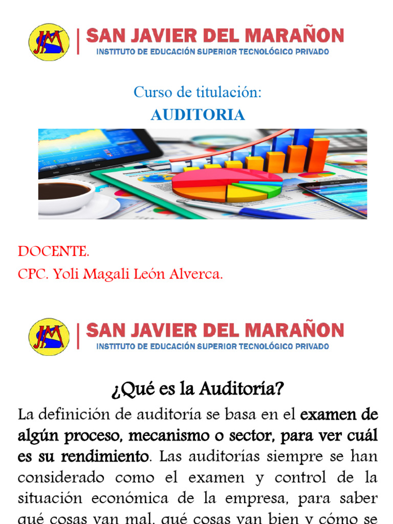 Curso Auditoria Pdf Auditoría Contralor