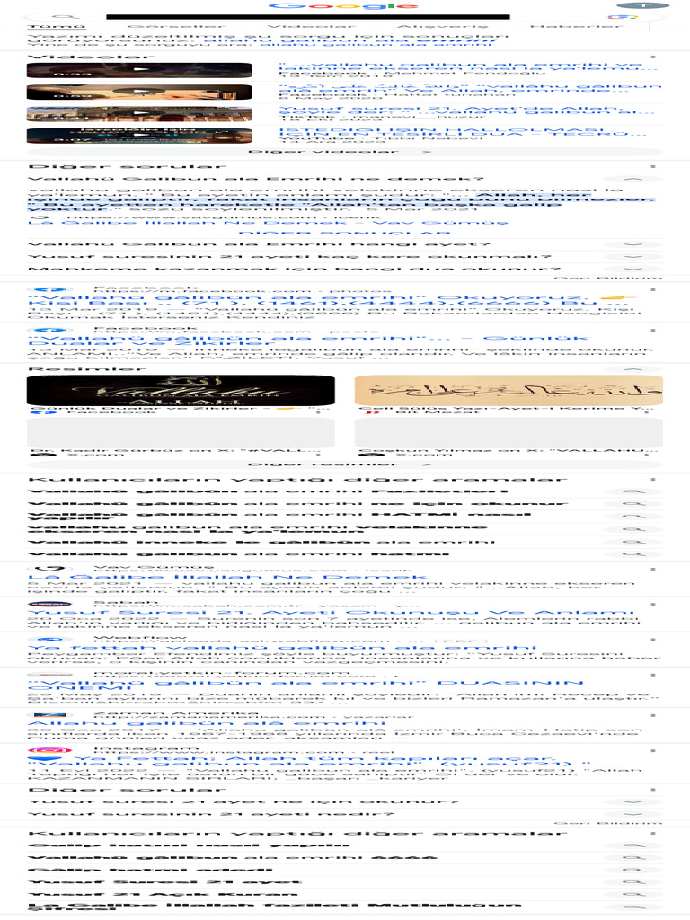 Allahu Galibun Ala Amrihi - Google'da Ara | PDF