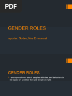 Gender Roles Attitude Scale Overview | PDF | Gender Role | Marriage