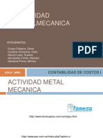 Actividad Metalmecanica