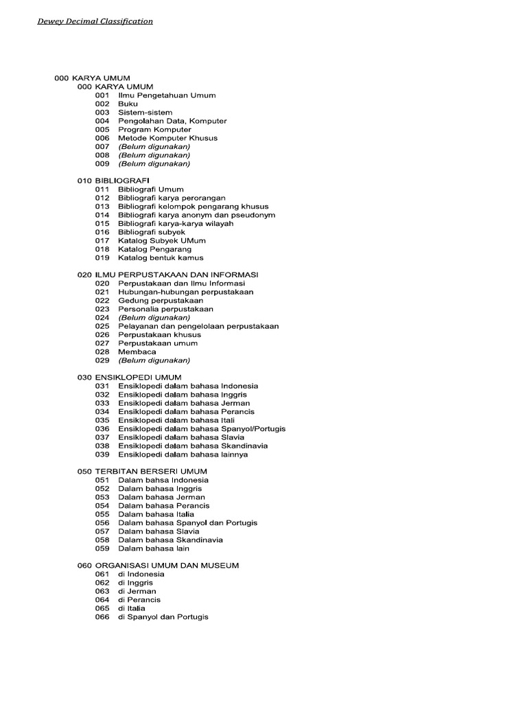 DDC | PDF