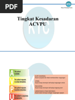 Penilaian Skala AVPU pada Pasien | PDF