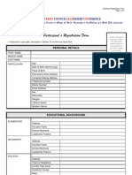 Individual Registration Form 