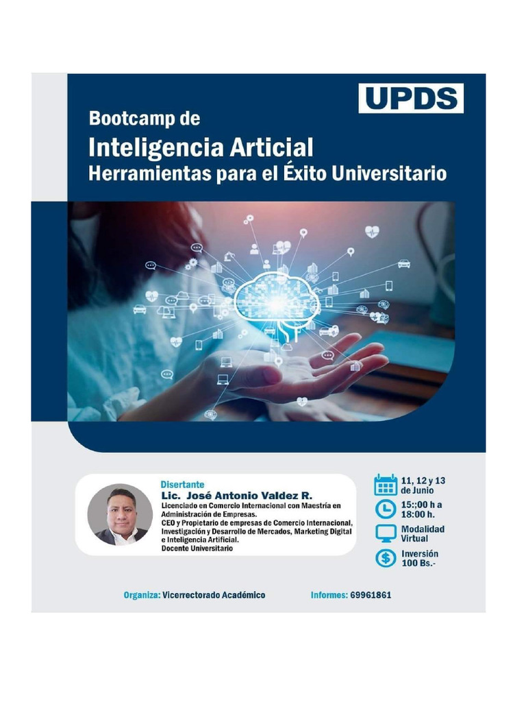 Bootcamp de Inteligencia Artificial | PDF | Inteligencia artificial ...