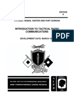 SS0002 Introduction to Tactical Radio