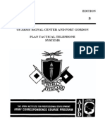 SS0029 Plan Tactical Telephone Systems